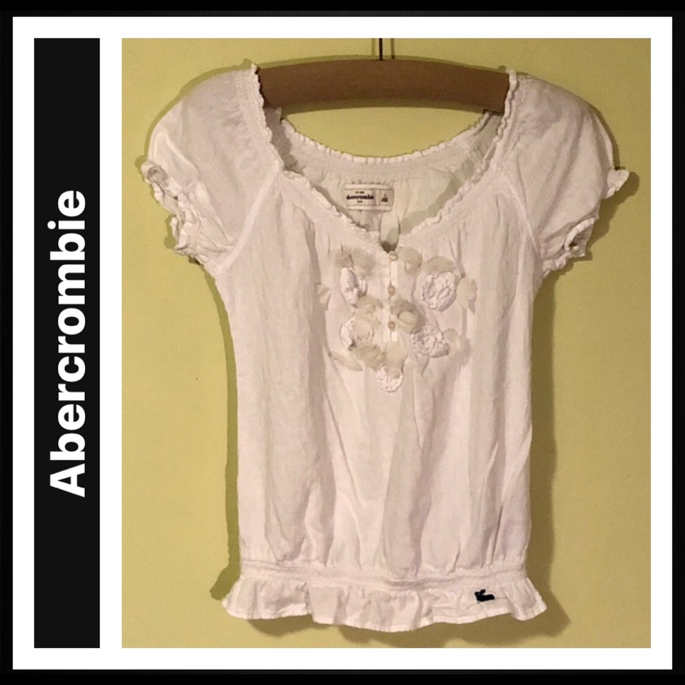 CLEARANCE ‼️ Abercrombie Gathered Waist Top